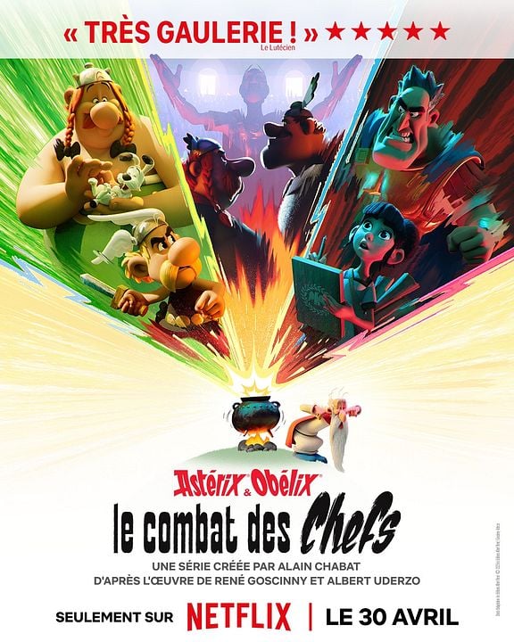 affiche Asterix et Obelix Le Combat des chefs