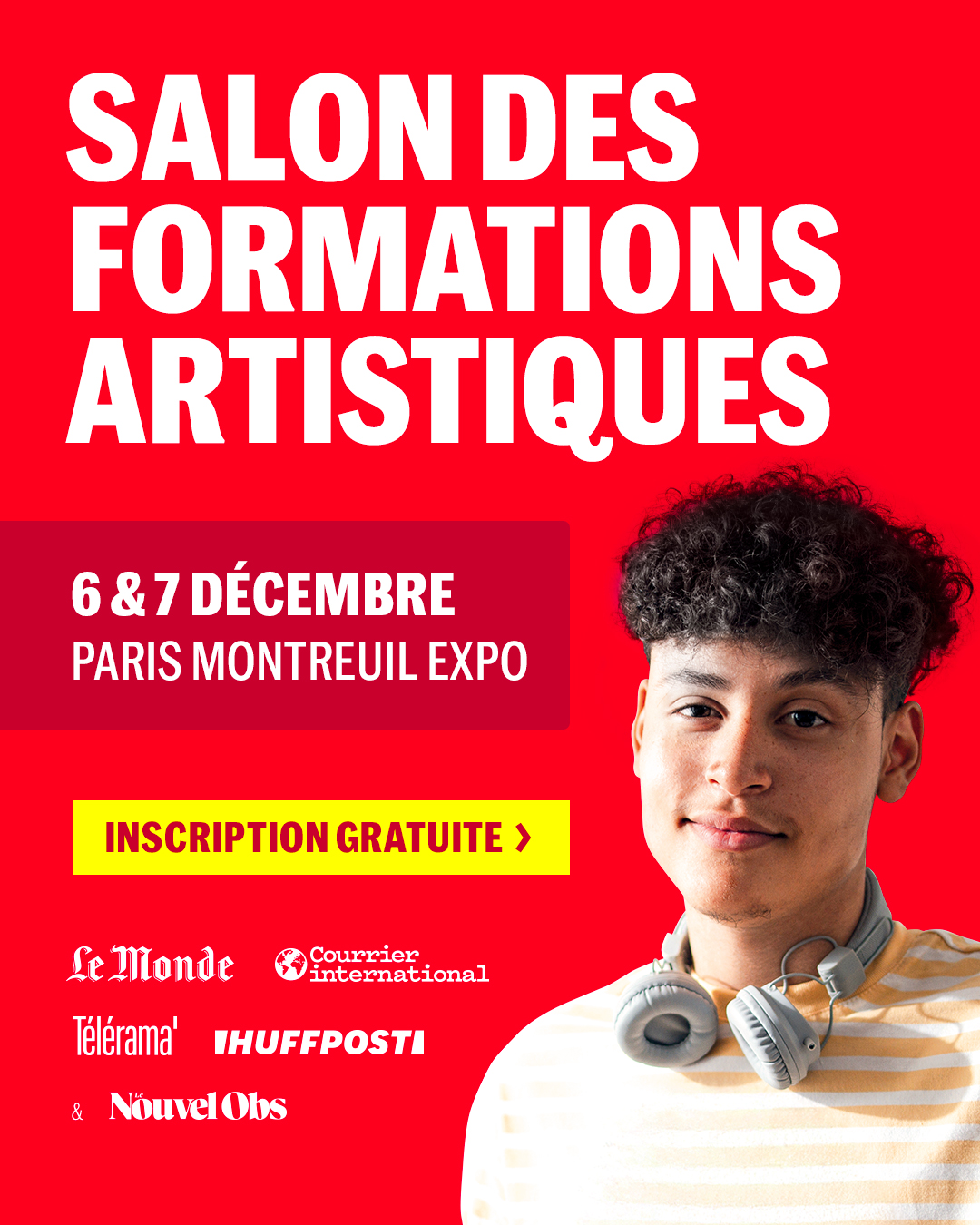 Visuel Salon Formation Artistiques