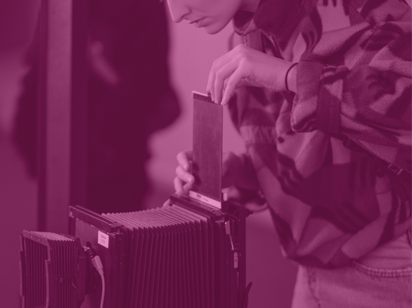 illustration femme photographe