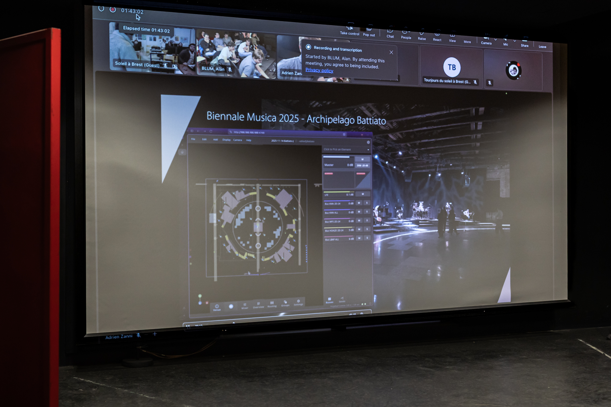 Photo master class Ondes Immersive