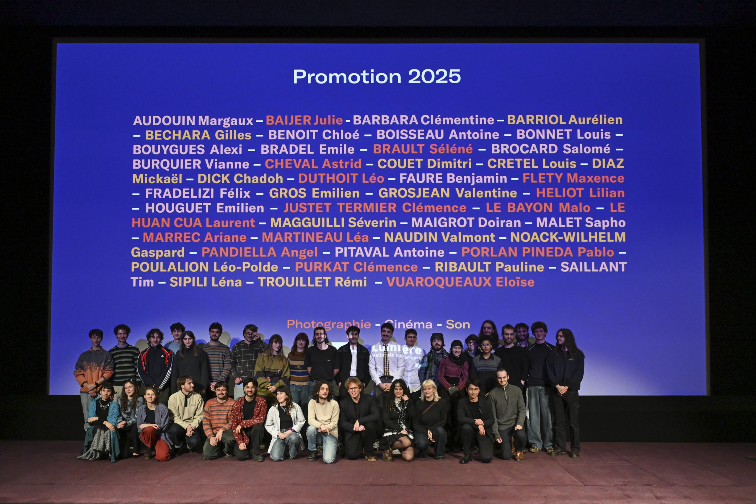 Photo de groupe Promotion 2025