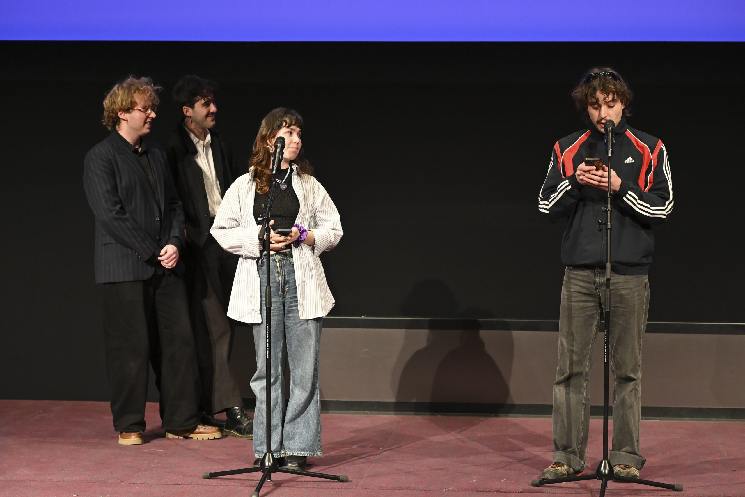 Photo des étudiants - discours