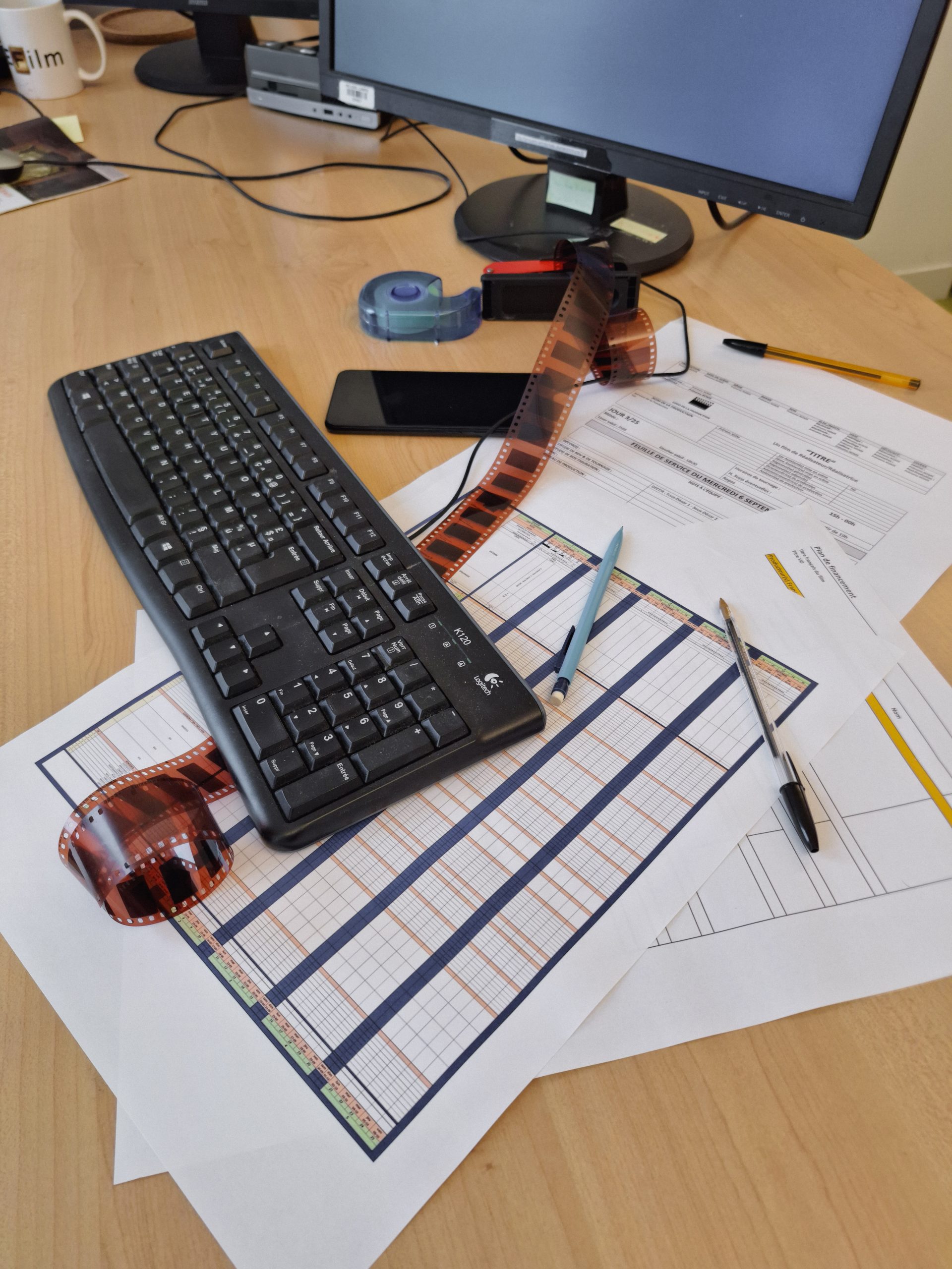 Illustration formation administration de production